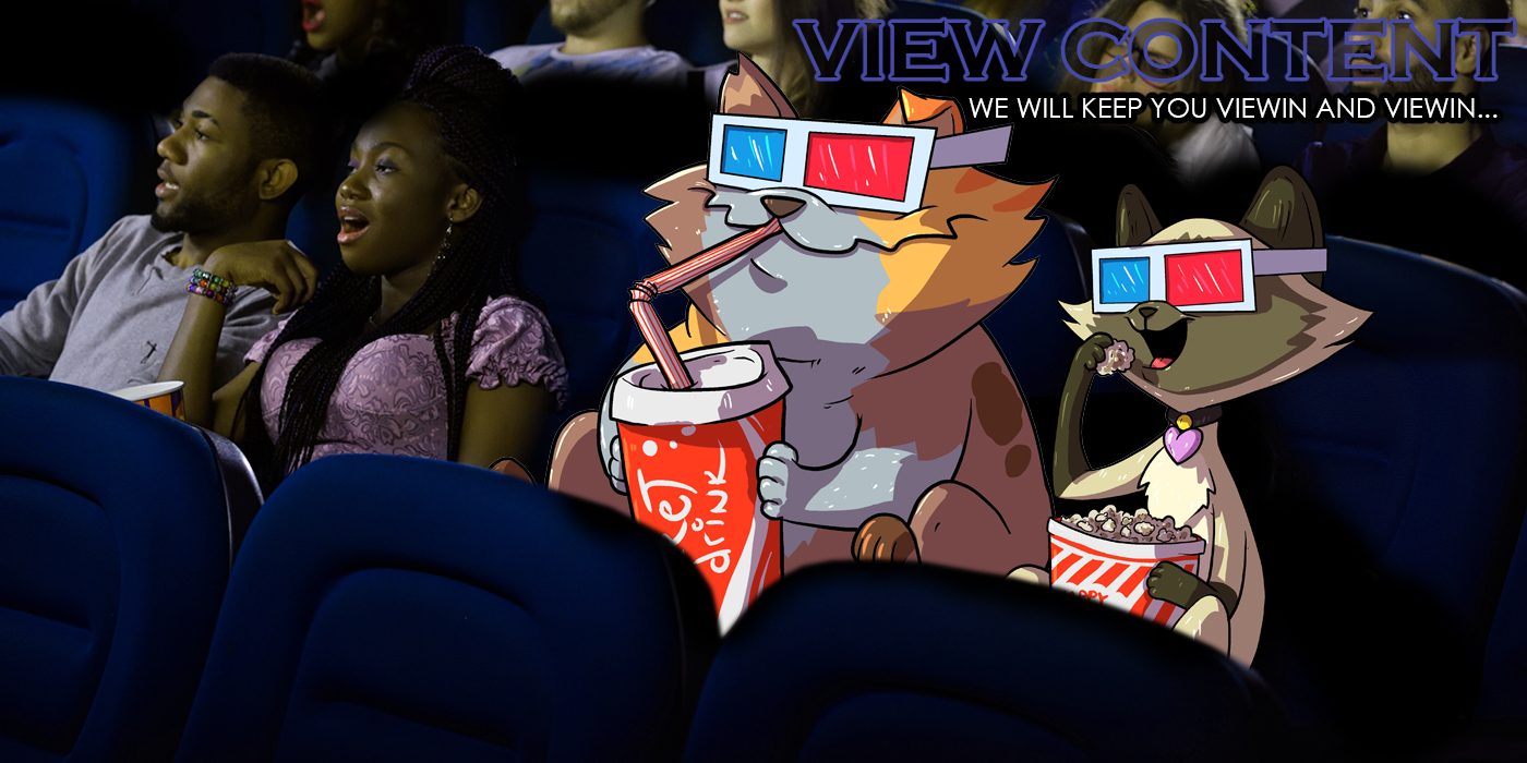 Best date entertainment. Portrait of a surprised young couple enjoying a movie at the cinema on their date night